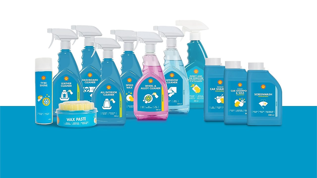 Shell Car Care Range