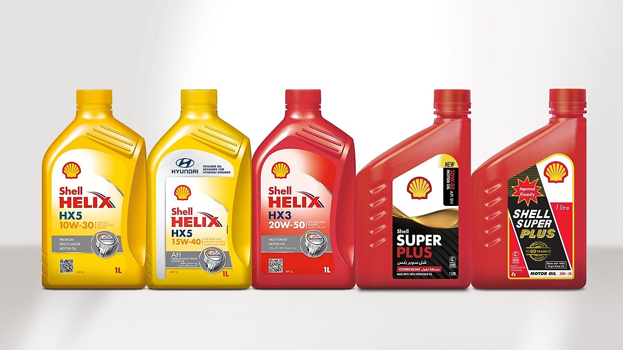 SHELL HELIX MINERAL MOTOR OILS