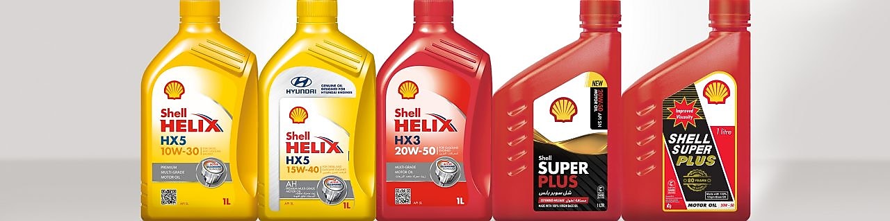 SHELL HELIX MINERAL MOTOR OILS
