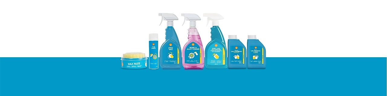 Exterior Shell car care products