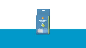 Shell microfiber cloth