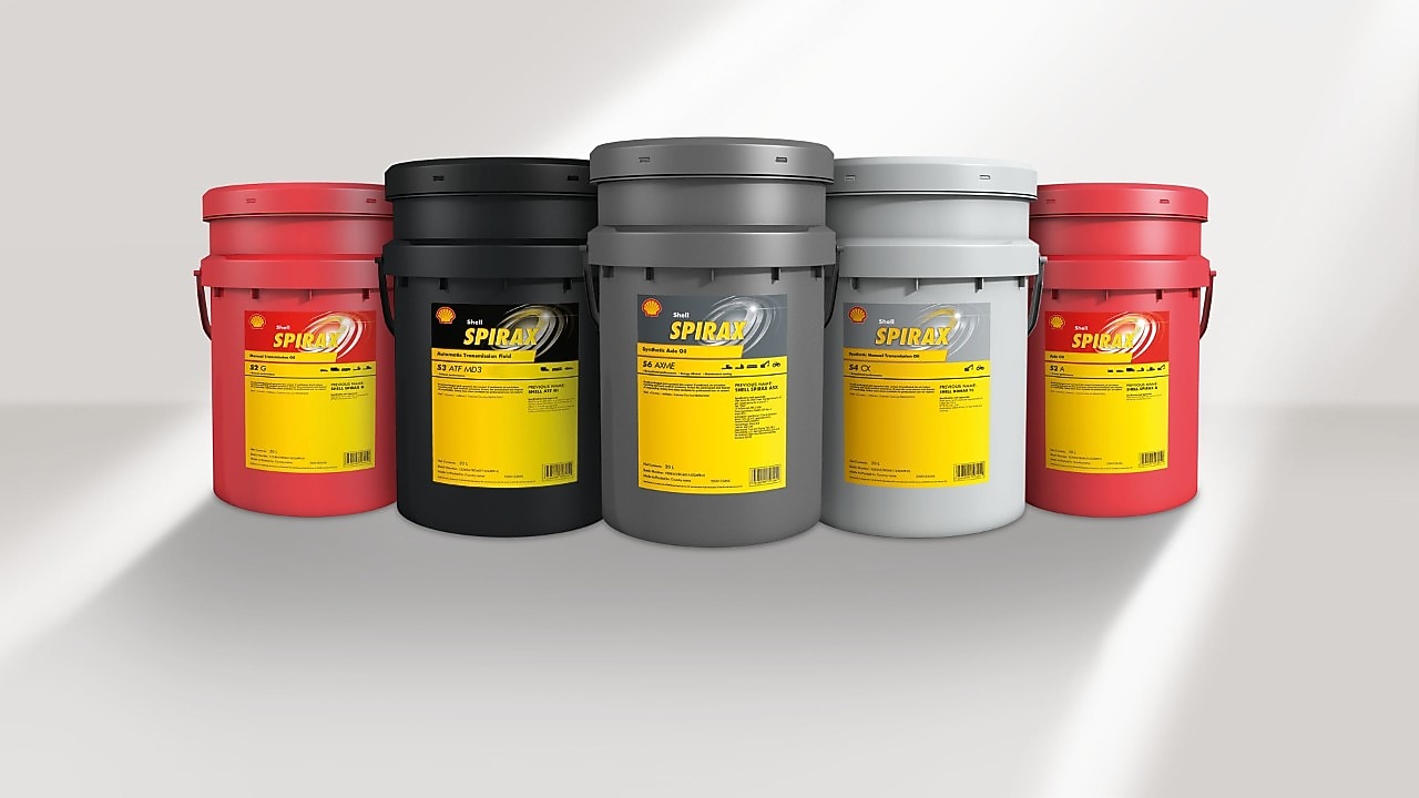 Shell Spirax diesel range of packages