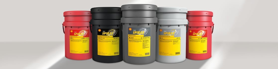 Shell Spirax diesel range of packages