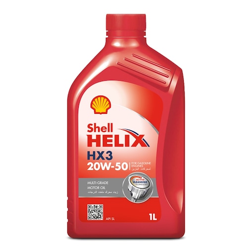 Packshot for Shell Helix HX3 20W-50