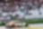 Sheldon drives past the Hockenheim tribunes