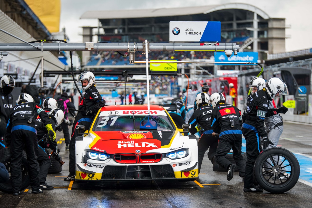 BMW pitstop in Hockenheim