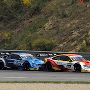 Sheldon closely followed by another BMW driver in Zolder