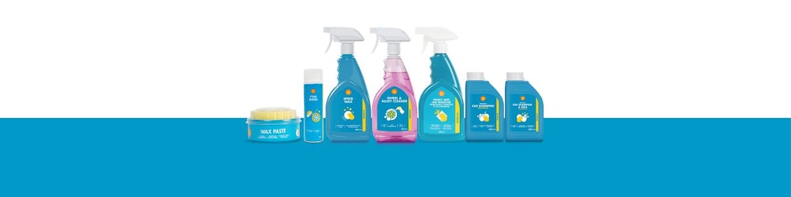 Exterior Shell car care products