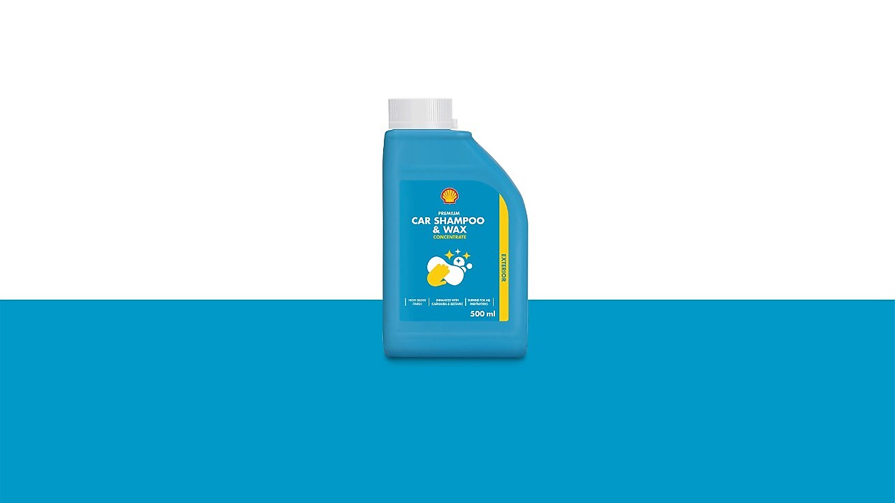 Shell Premium Car Shampoo & Wax