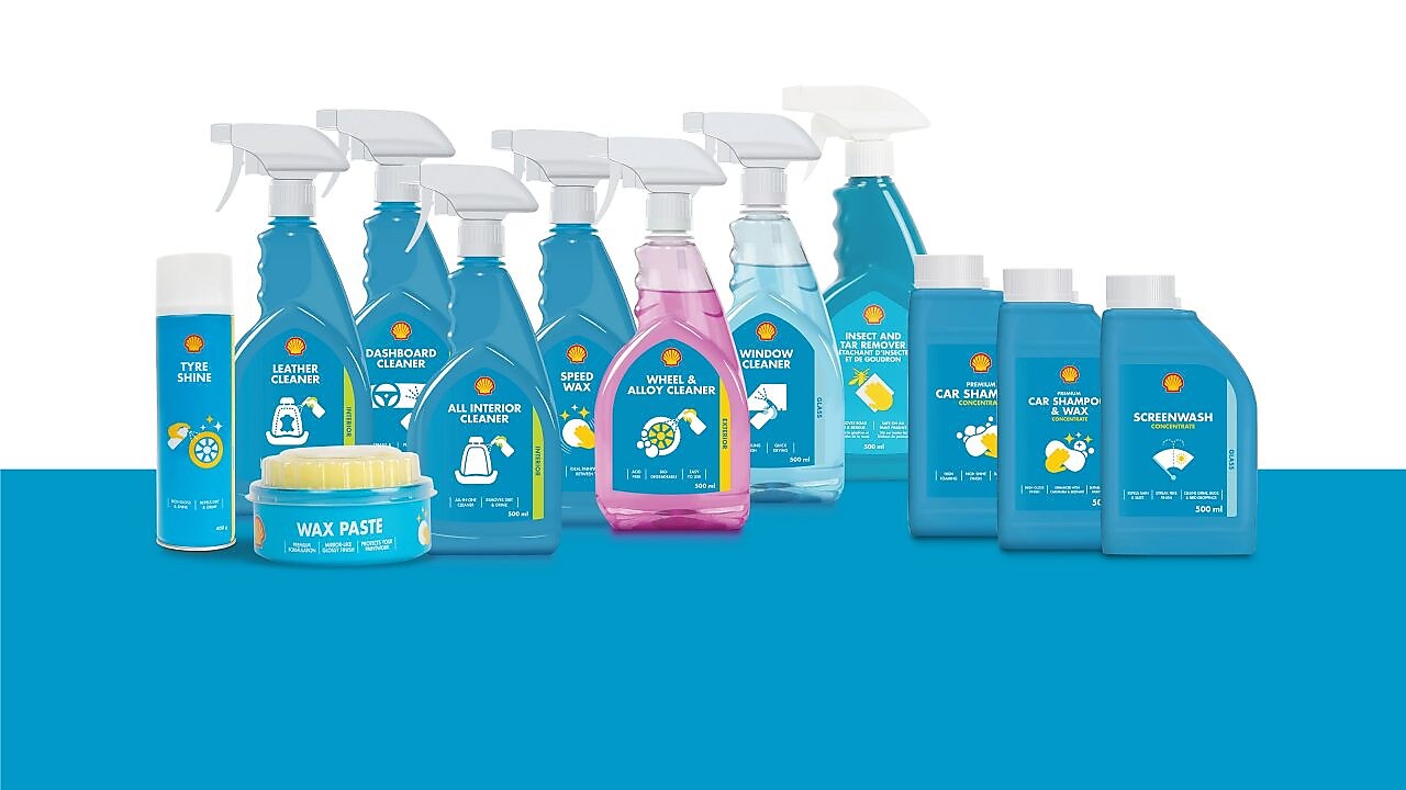 Shell Car Care Range